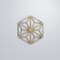Ekena Millwork Small Hampton Decorative Fretwork Wood Wall Panels, Birch, 11 3/8"W x 13 1/8"H x 3/8"T WALW12X12X0375HMPBI - alternate 3